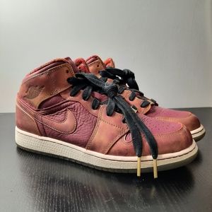 Air Jordan 1 Mid BHM GS size 6.5